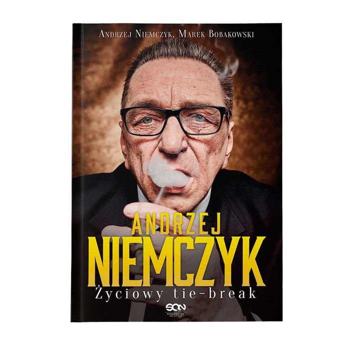 Książka Wydawnictwo SQN "Andrzej Niemczyk. Życiowy tie-break" Niemczyk Andrzej, Bobakowski Marek 9244294 2