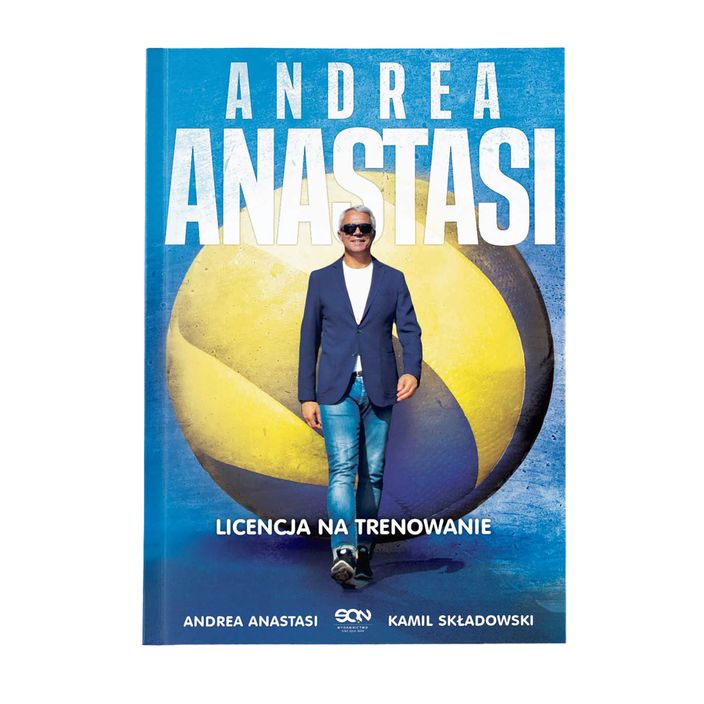 Książka Wydawnictwo SQN "Andrea Anastasi. Licencja na trenowanie" Andrea Anastasi, Kamil Składowski 1293273 2