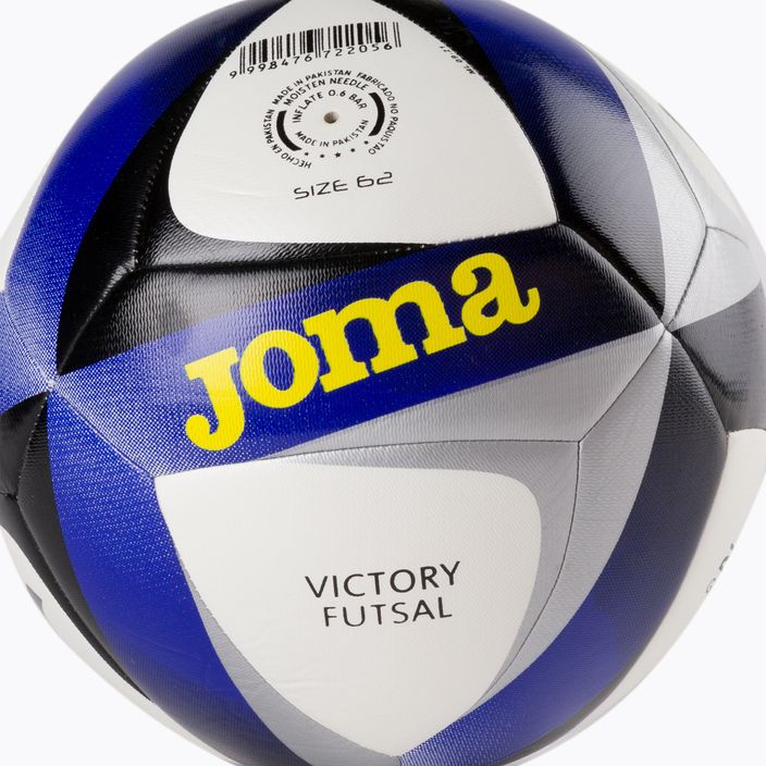 Piłka do piłki nożnej Joma Victory Hybrid Futsal silver rozmiar 4 3