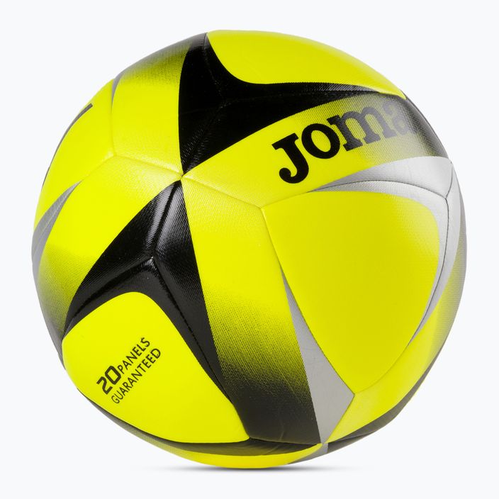 Piłka do piłki nożnej Joma Evolution Hybrid yellow rozmiar 5 2