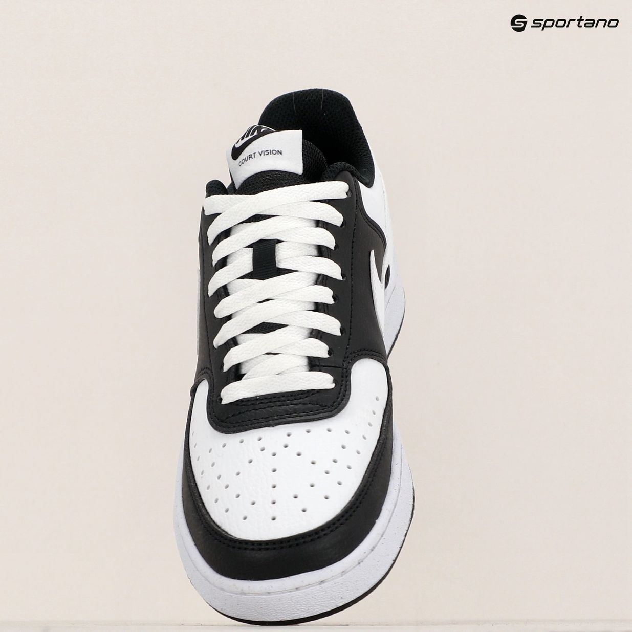 Buty damskie Nike Court Vision Low Next Nature black/white 9