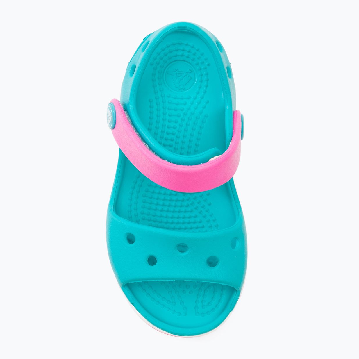 Sandały dziecięce Crocs Crocband Sandal Kids digital aqua 6