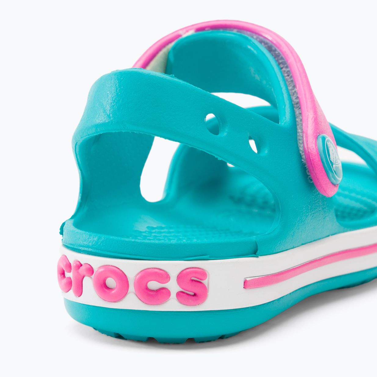 Sandały dziecięce Crocs Crocband Sandal Kids digital aqua 9