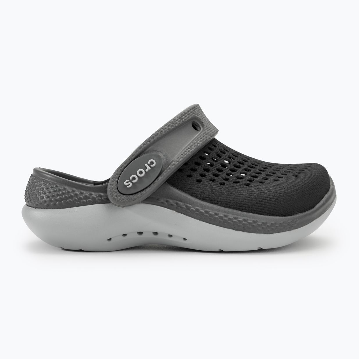 Klapki dziecięce Crocs LiteRide 360 black/slate grey 3