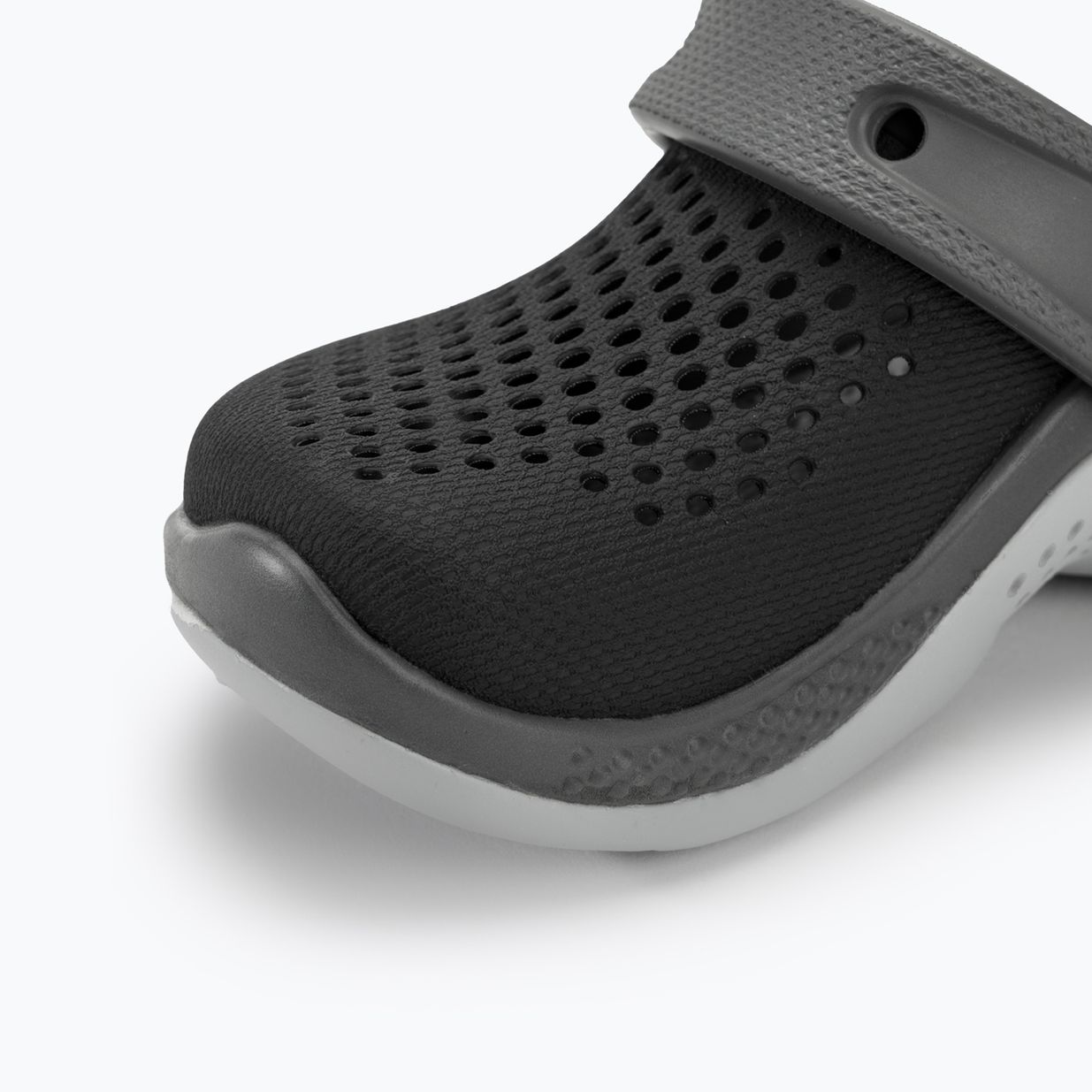 Klapki dziecięce Crocs LiteRide 360 black/slate grey 8