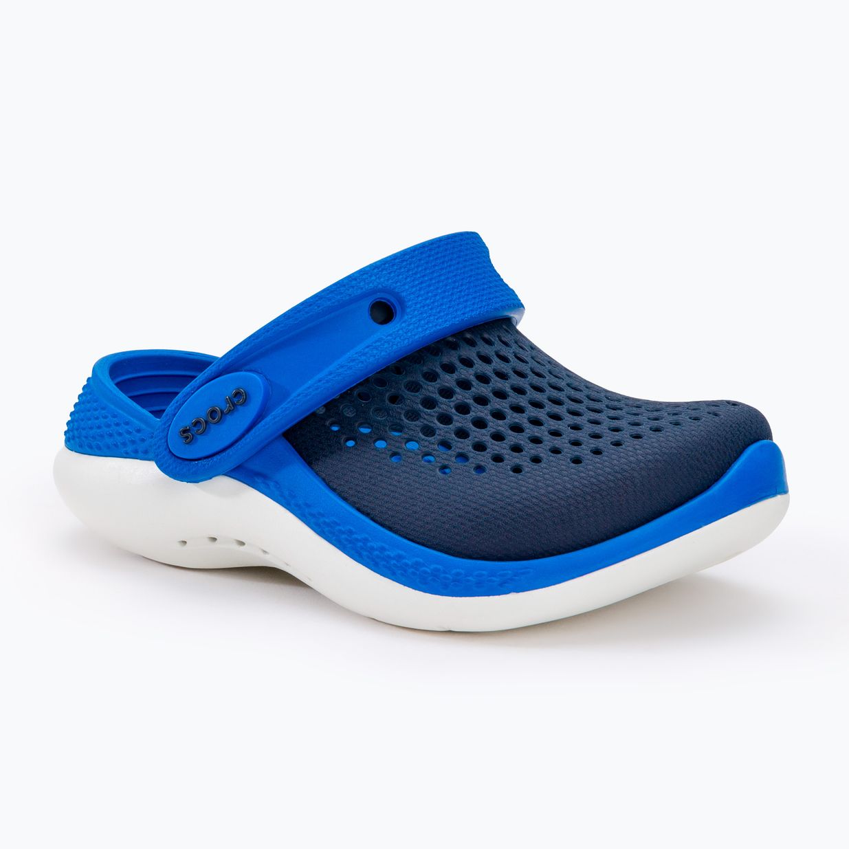 Klapki dziecięce Crocs LiteRide 360 navy/brigght cobalt