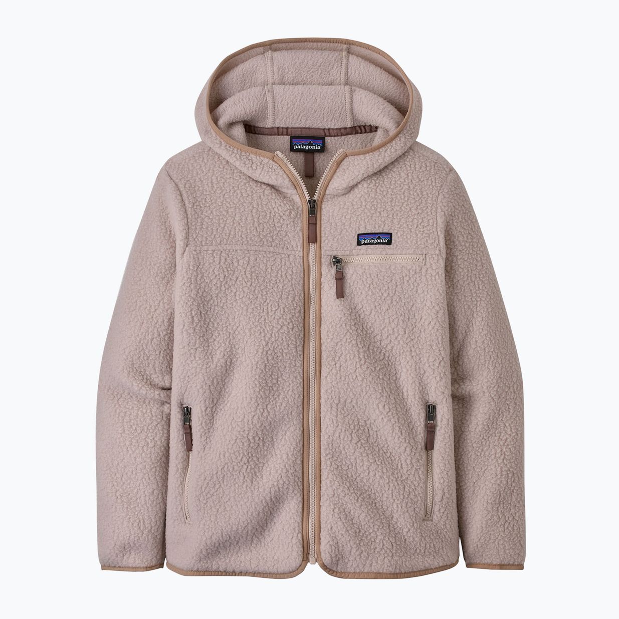 Bluza polarowa damska Patagonia Retro Pile Hoody shroom taupe 3