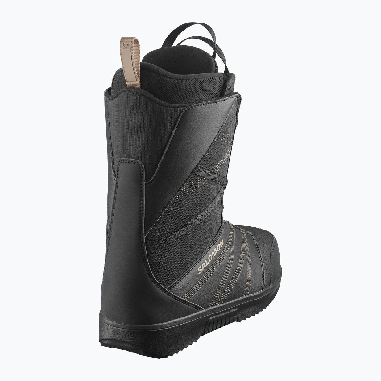 Buty snowboardowe męskie Salomon Titan Boa black/roasted cashew 7