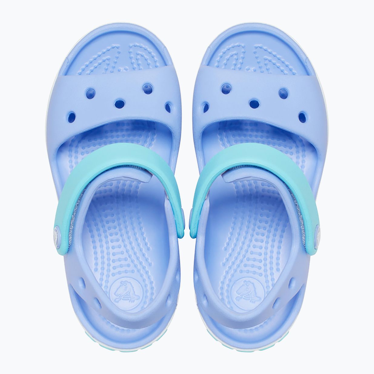 Sandały dziecięce Crocs Crocband Sandal Kids moon jelly 12