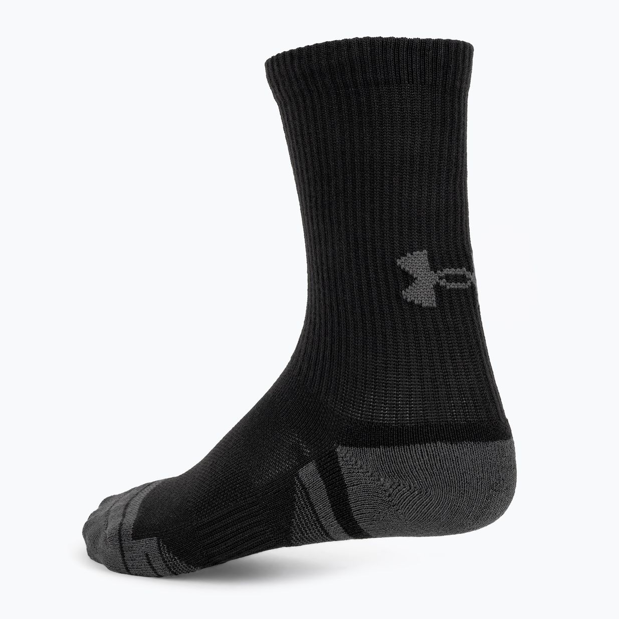 Skarpety Under Armour Performance Tech Crew 3 pary black/black/jet gray 3