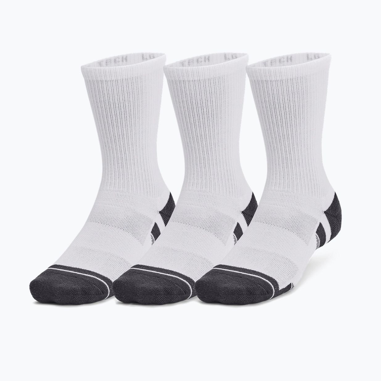 Skarpety Under Armour Performance Tech Crew 3 pary white/white/jet gray 6