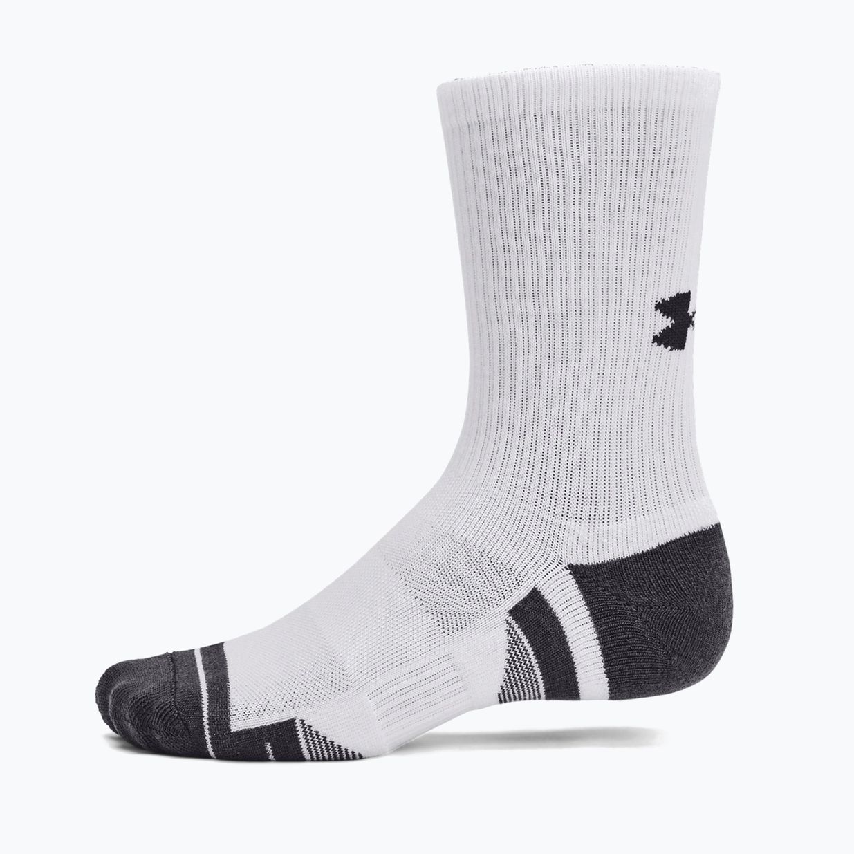 Skarpety Under Armour Performance Tech Crew 3 pary white/white/jet gray 8