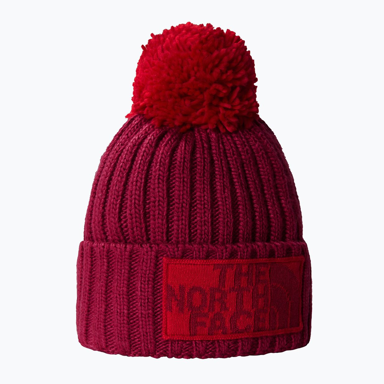 Czapka zimowa męska The North Face Heritage Ski Tuke beetroot/red