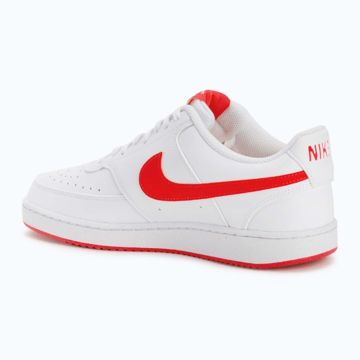 Buty męskie Nike Court Vision Low Next Nature white/university red 3