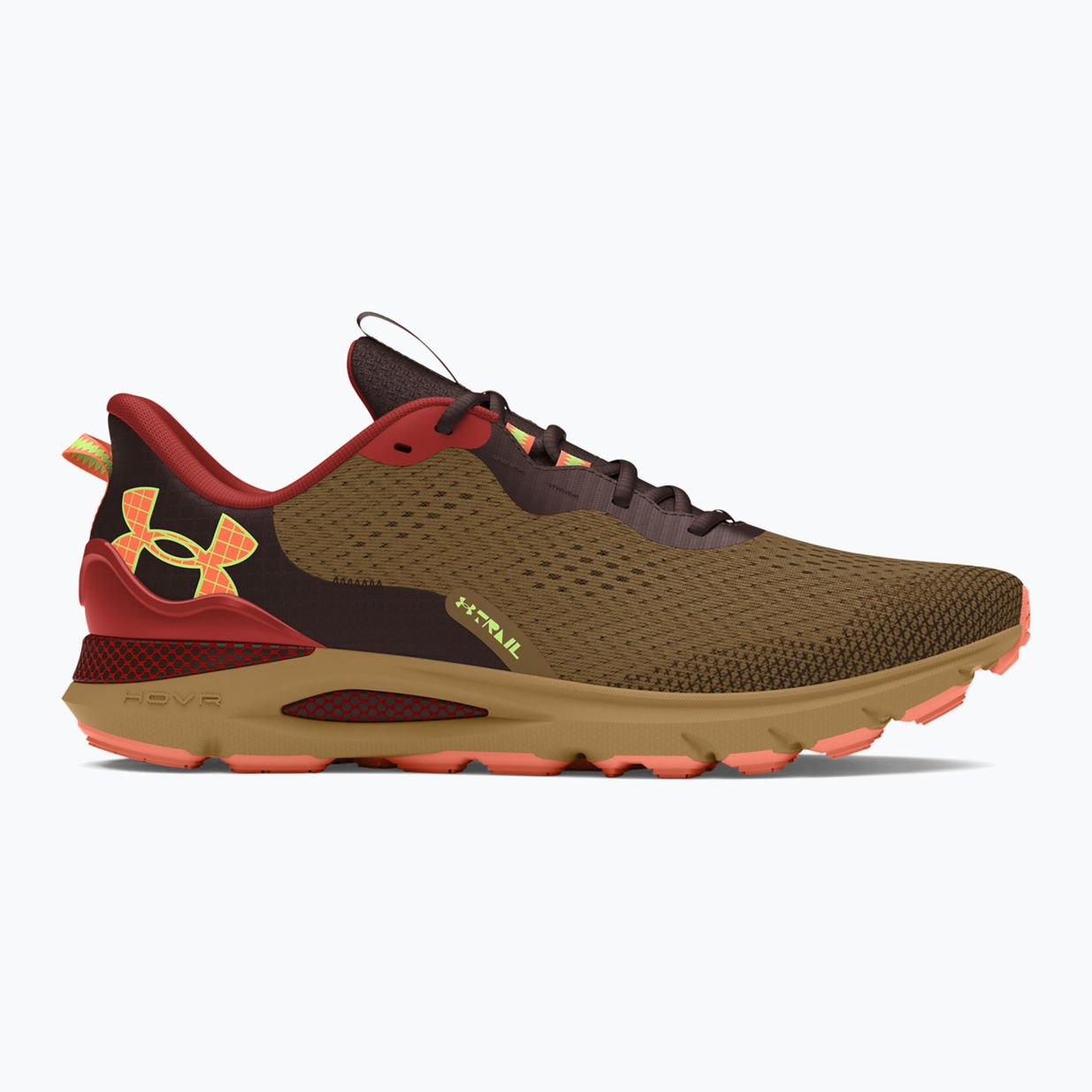 Buty do biegania męskie Under Armour Sonic Trail coyote/earthen orange/flare orange 9