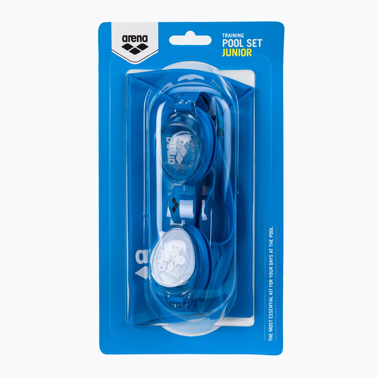 Zestaw dziecięcy arena Pool Okulary + Czepek blue clear/blue white 4