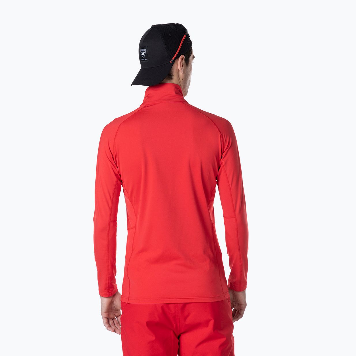 Longsleeve termoaktywny męski Rossignol Classique 1/2 Zip sports red 3