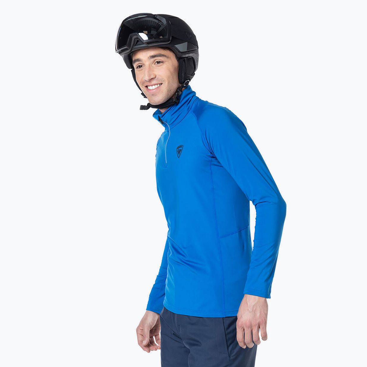 Longsleeve termoaktywny męski Rossignol Classique 1/2 Zip lazuli blue 4