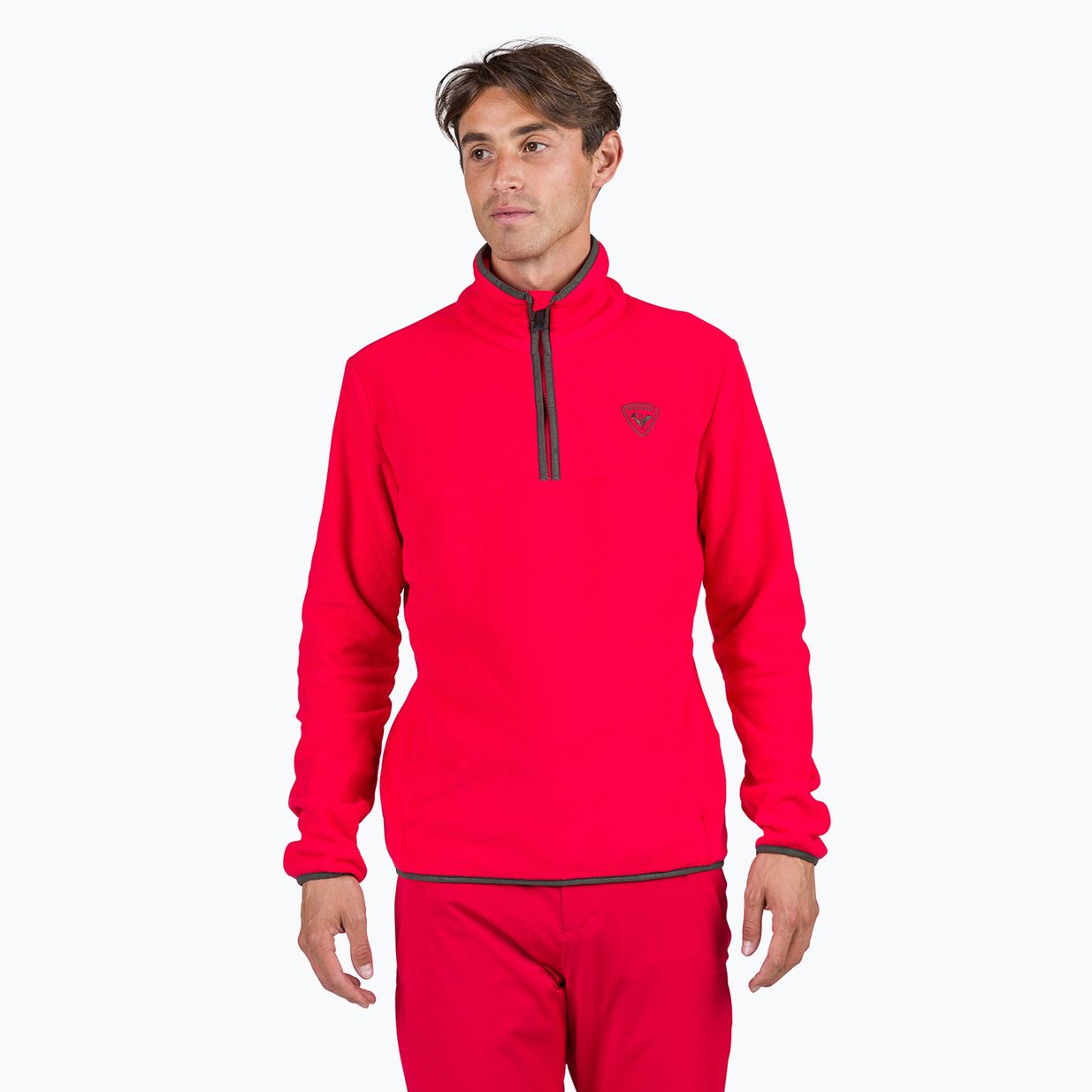 Bluza męska Rossignol Strawpile Fleece Hz sports red