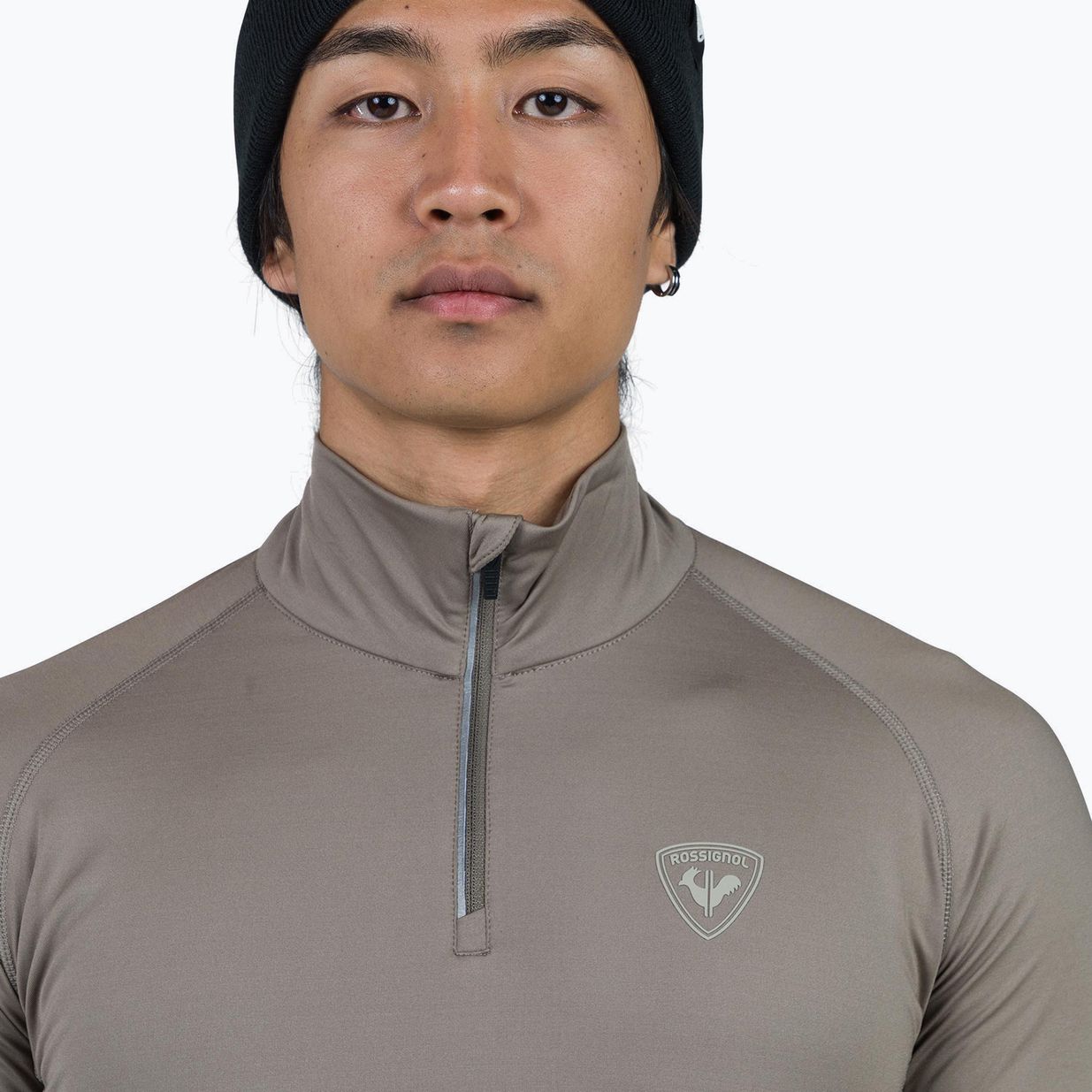 Longsleeve termoaktywny męski Rossignol Classique 1/2 Zip dune 4