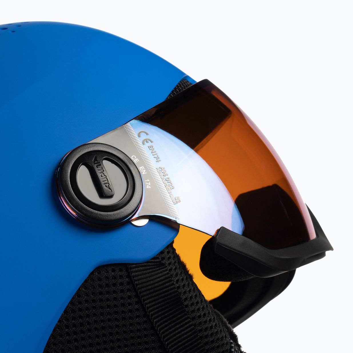 Kask narciarski dziecięcy Alpina Zupo Visor Q-Lite blue matt 6