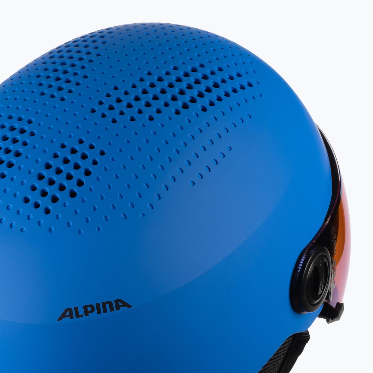 Kask narciarski dziecięcy Alpina Zupo Visor Q-Lite blue matt 7