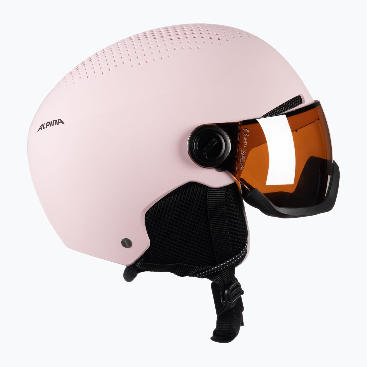 Kask narciarski dziecięcy Alpina Zupo Visor Q-Lite rose matt 4