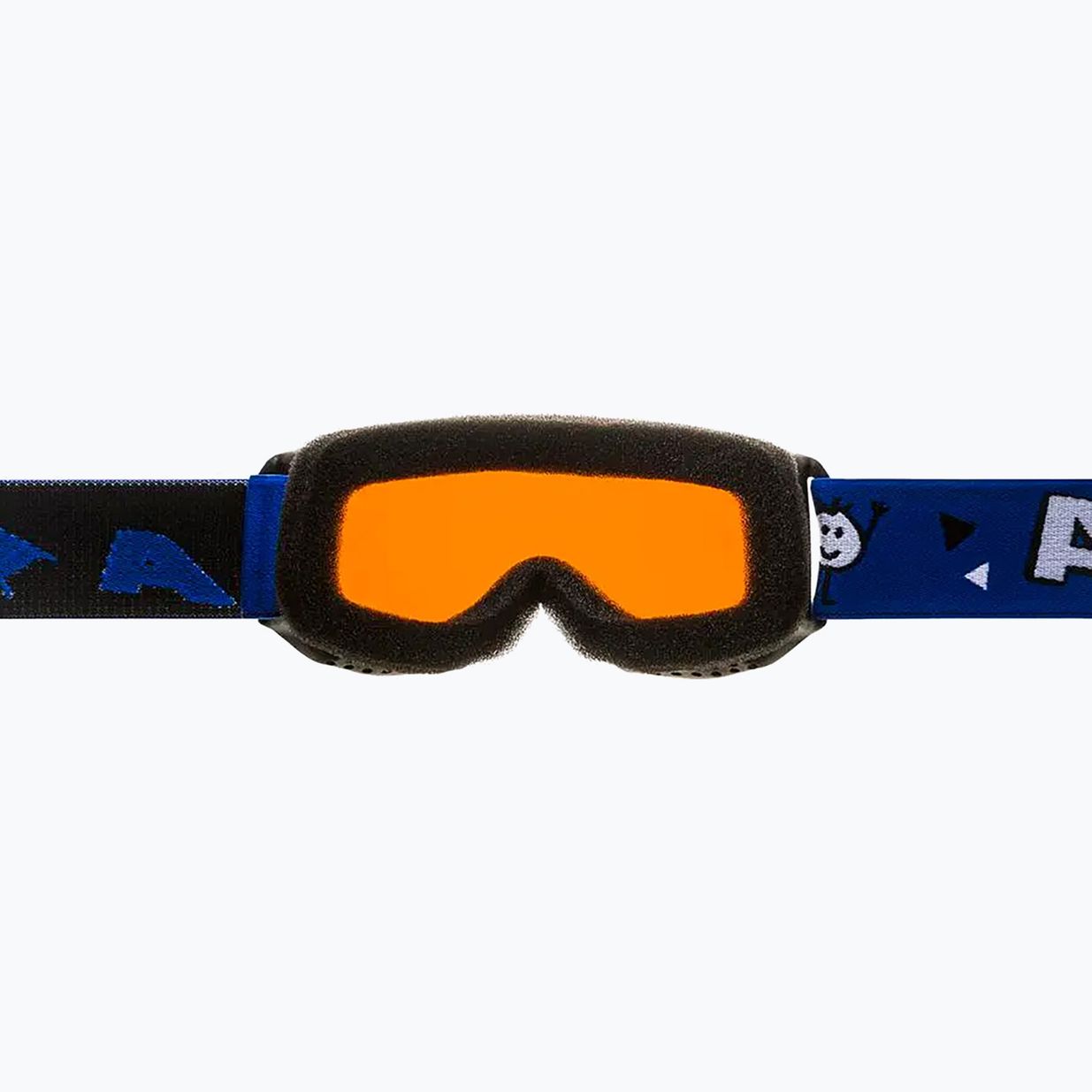 Gogle narciarskie dziecięce Alpina Piney black/ blue matt/ orange 3