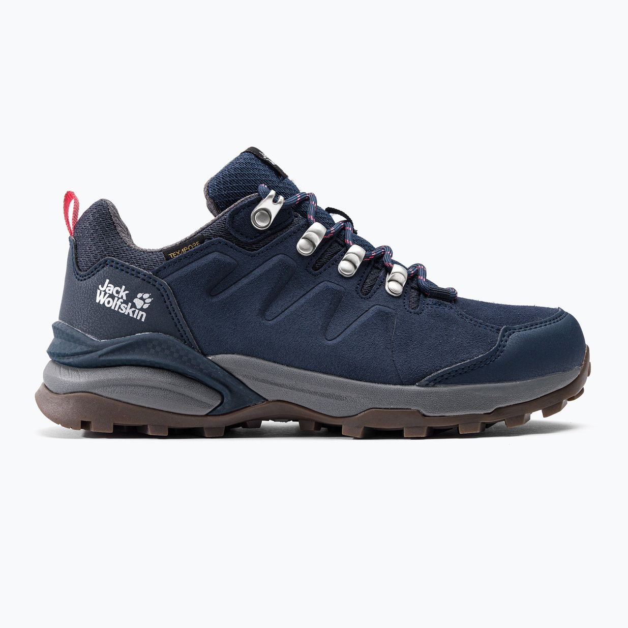 Buty trekkingowe damskie Jack Wolfskin Refugio Texapore Low dark blue/grey 2