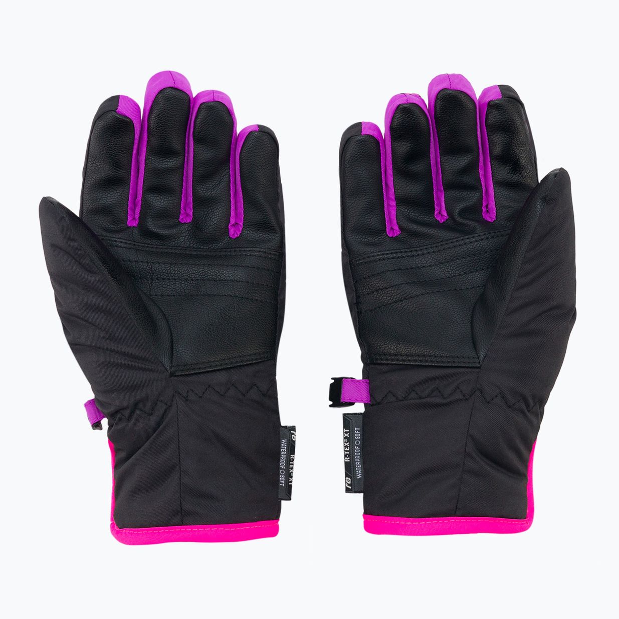 Rękawice narciarskie dziecięce Reusch Duke R-TEX XT black/pink glo 2