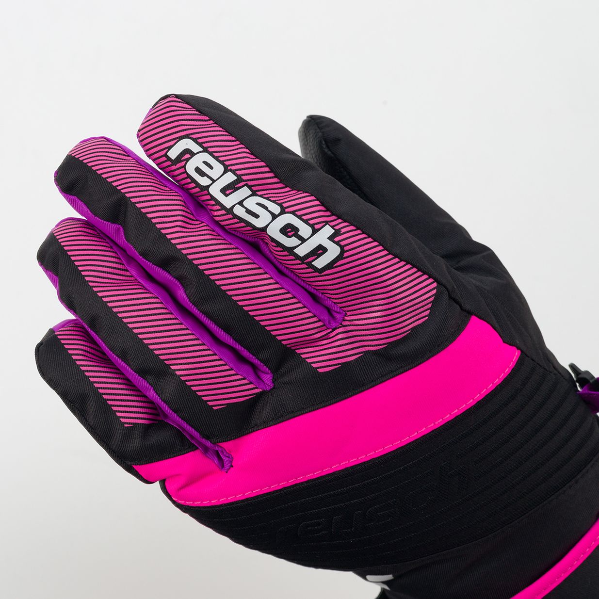 Rękawice narciarskie dziecięce Reusch Duke R-TEX XT black/pink glo 4