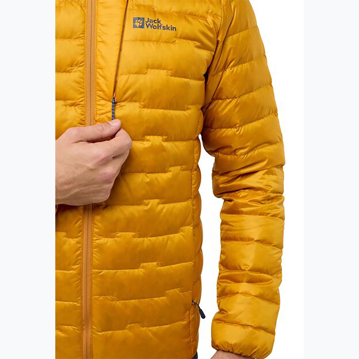 Kurtka puchowa męska Jack Wolfskin Passamani Down Hoody safflower 4