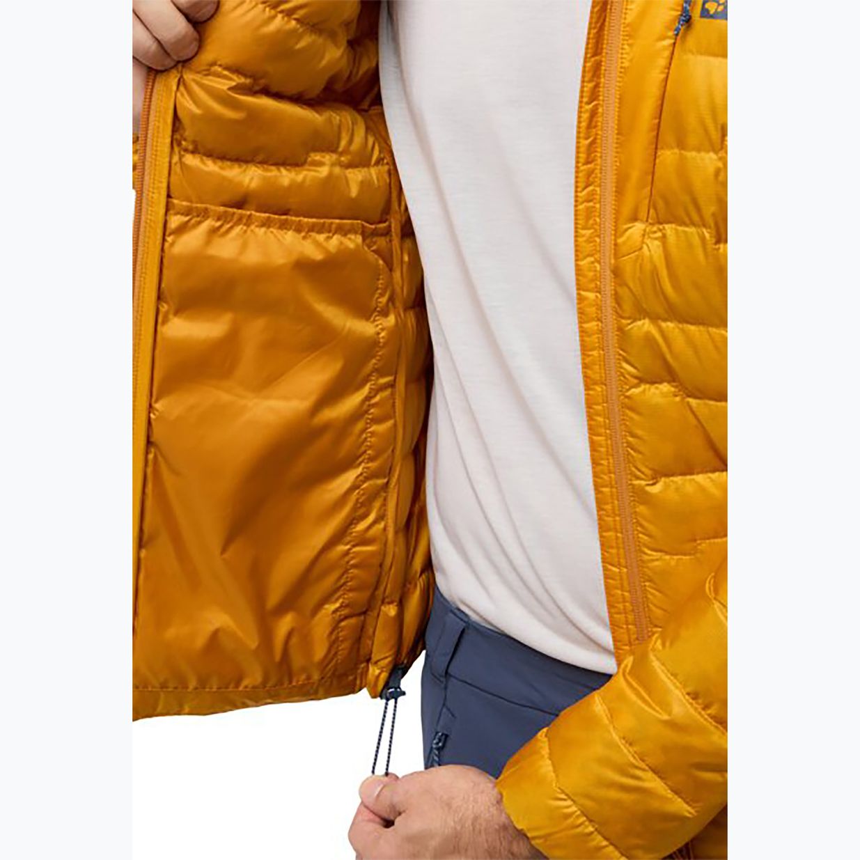 Kurtka puchowa męska Jack Wolfskin Passamani Down Hoody safflower 5