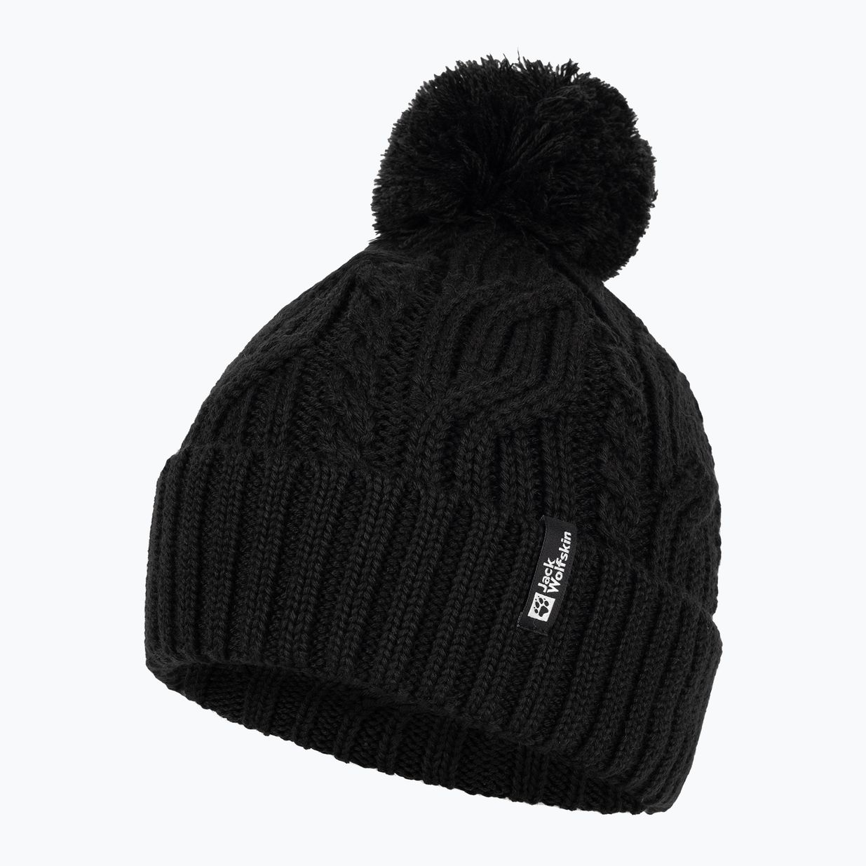 Czapka zimowa Jack Wolfskin Pompom black 3