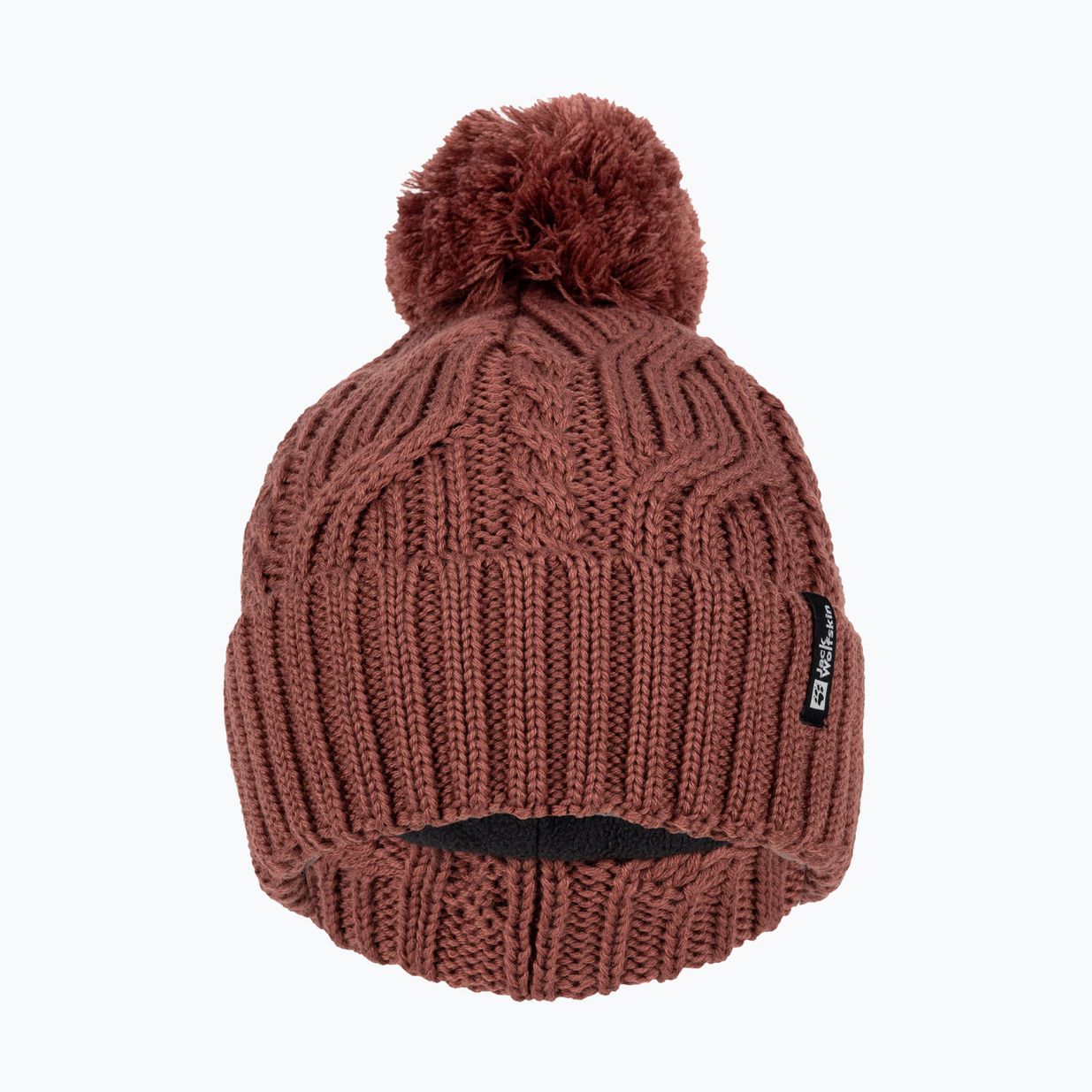 Czapka zimowa Jack Wolfskin Pompom apple butter 2