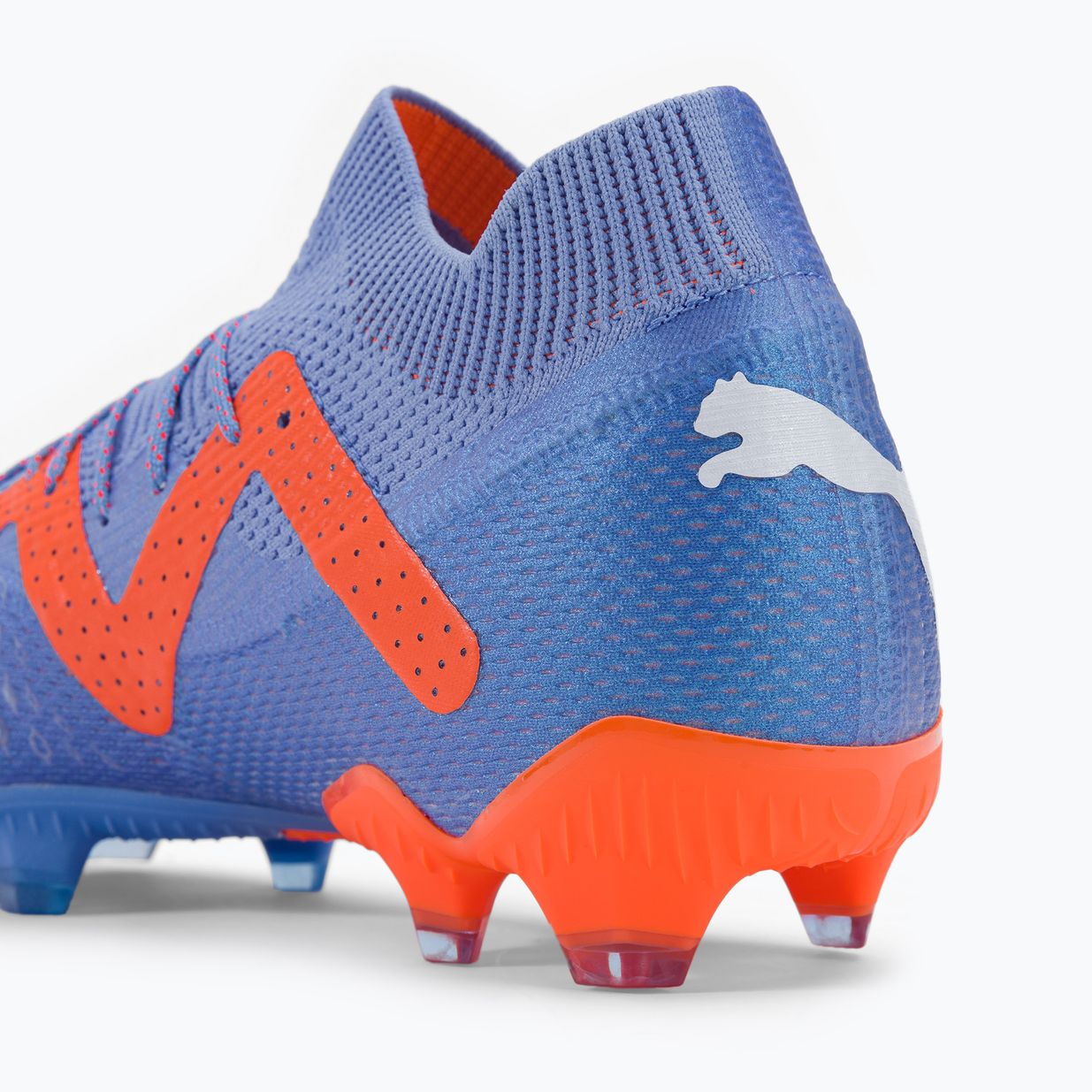 Buty piłkarskie męskie PUMA Future Ultimate FG/AG blue glimmer/puma white/ultra orange 8