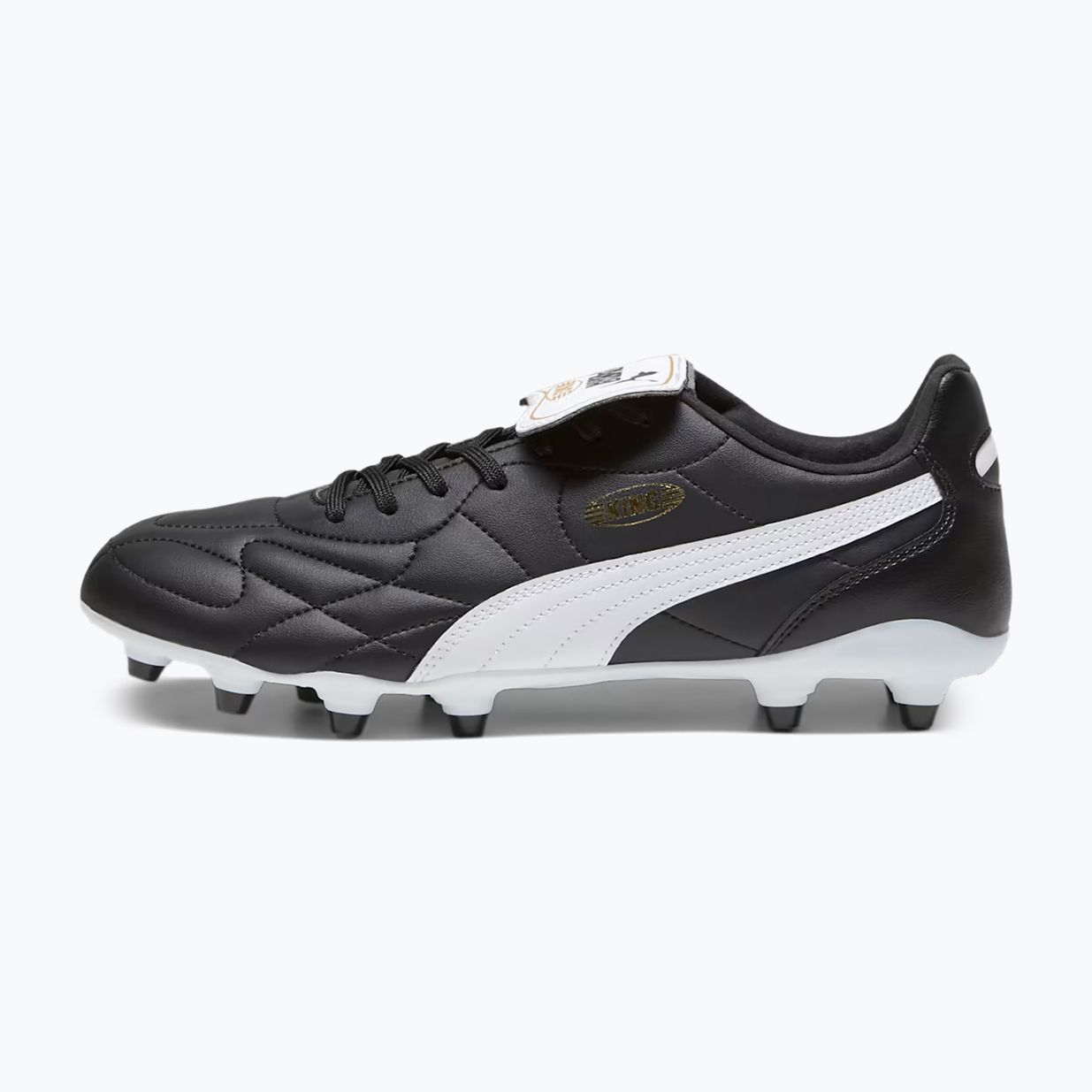 Buty piłkarskie męskie PUMA King Top FG/AG puma black/puma white/puma gold 11