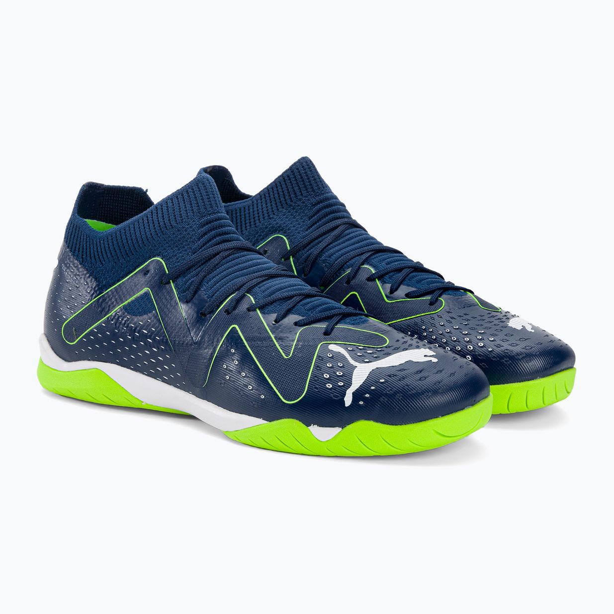 Buty piłkarskie męskie PUMA Future Match IT persian blue/puma white/pro green 4