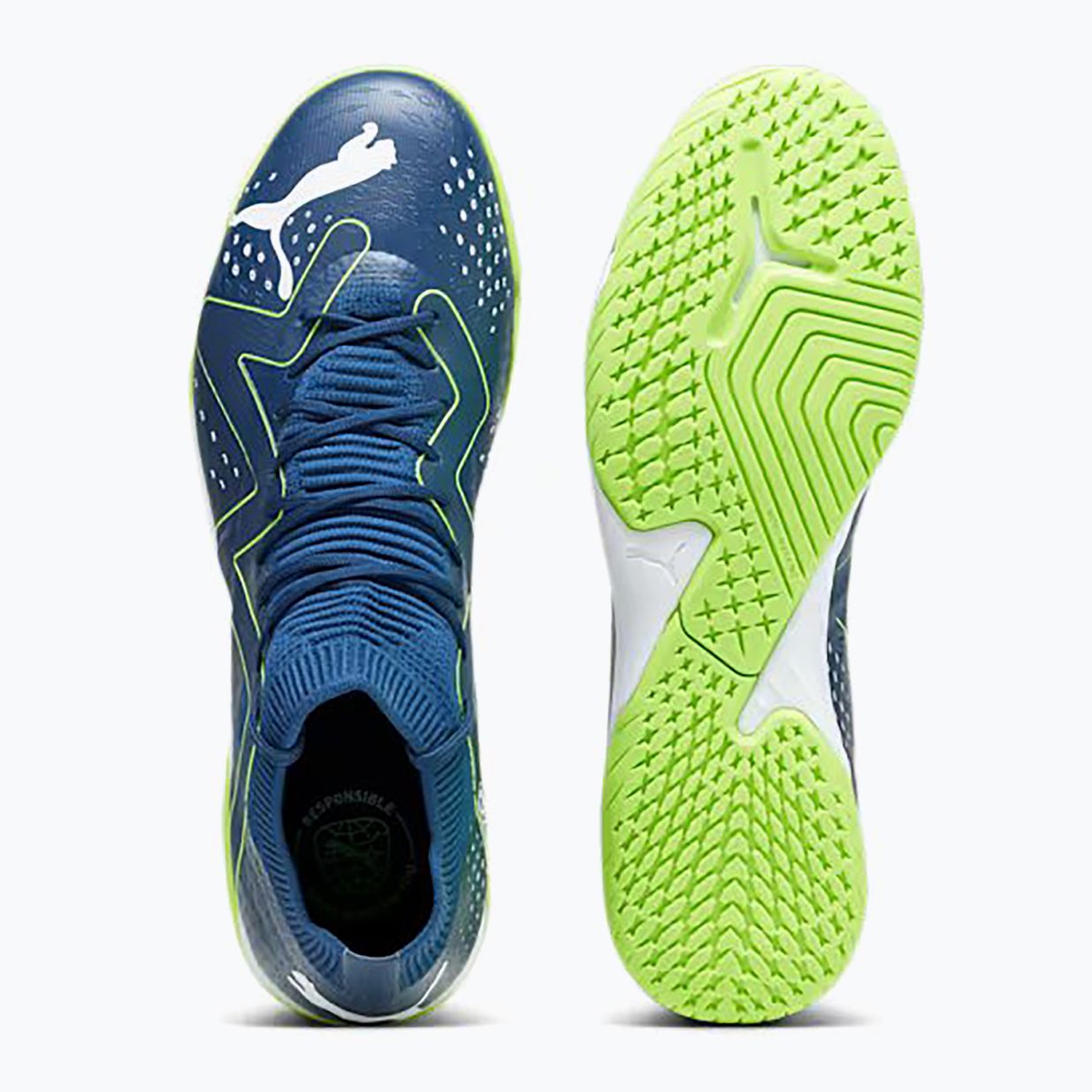 Buty piłkarskie męskie PUMA Future Match IT persian blue/puma white/pro green 10