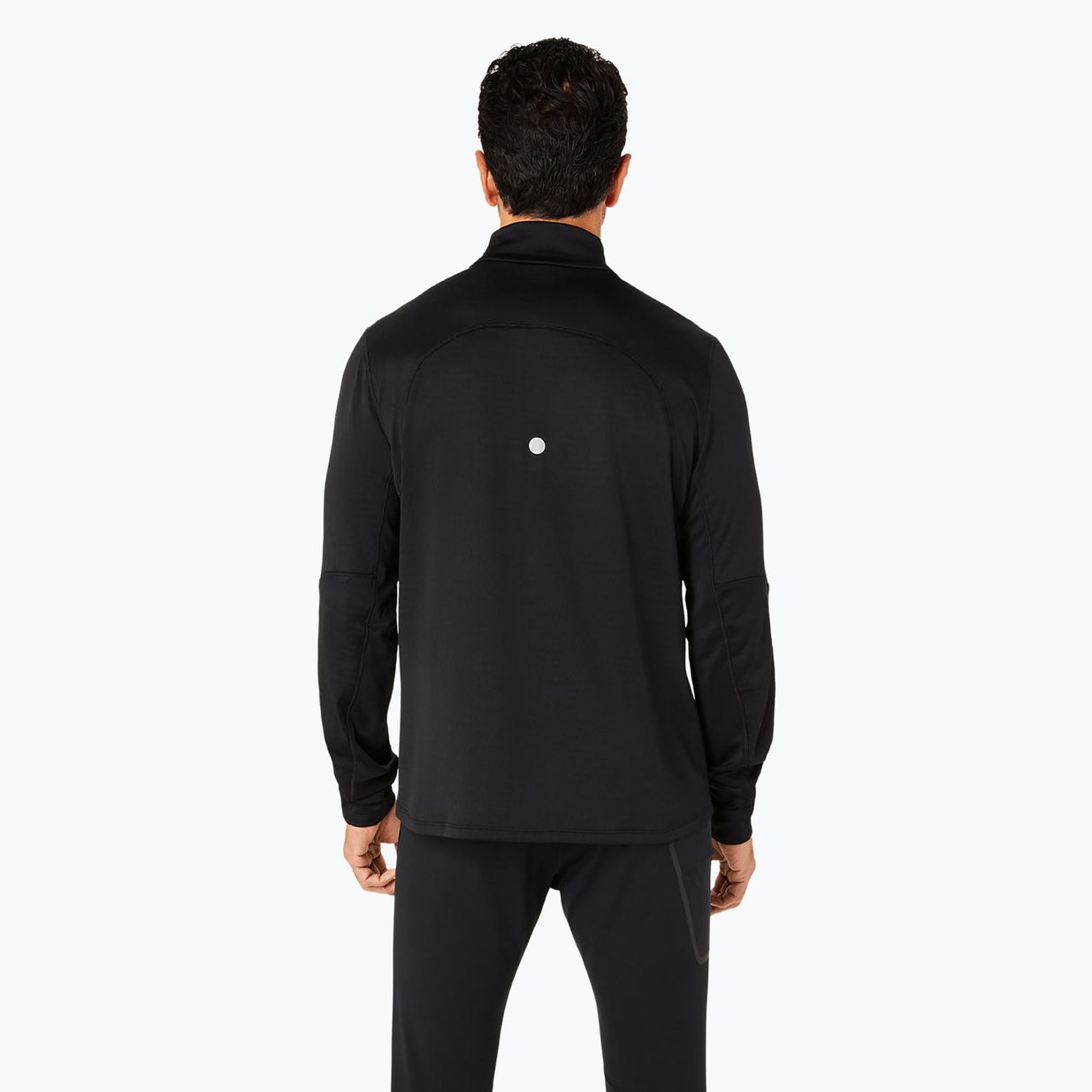 Bluza do biegania męska ASICS Road Winter 1/2 Zip Mid Layer performance black 3