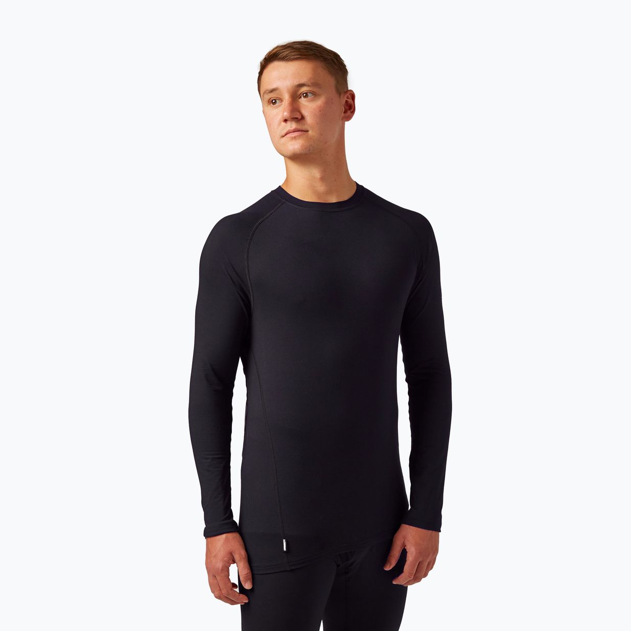 Longsleeve termoaktywny męski Surfanic Bodyfit Crewneck black