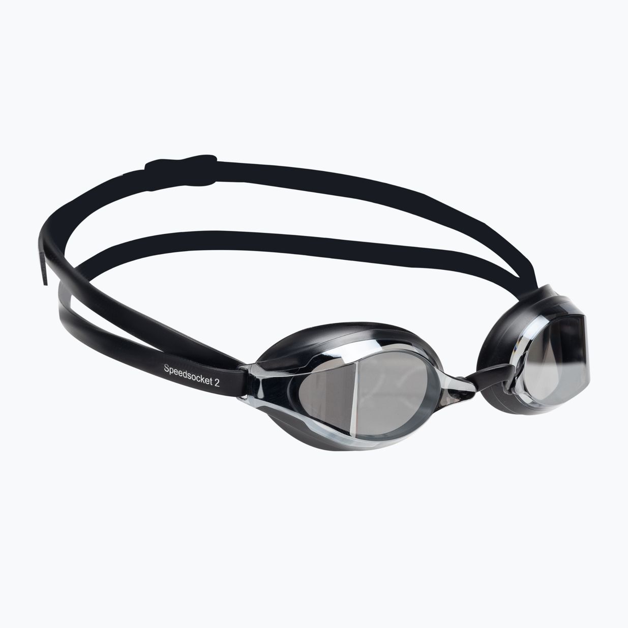 Okulary do pływania Speedo Fastskin Speedsocket 2 Mirror black/chrome