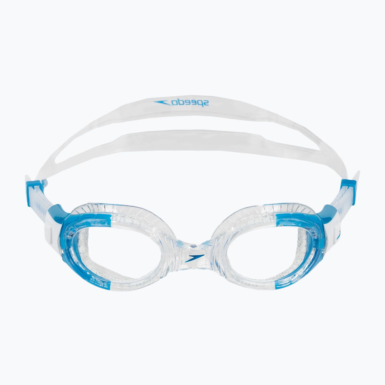 Okulary do pływania dziecięce Speedo Futura Biofuse Flexiseal clear/white/clear 2