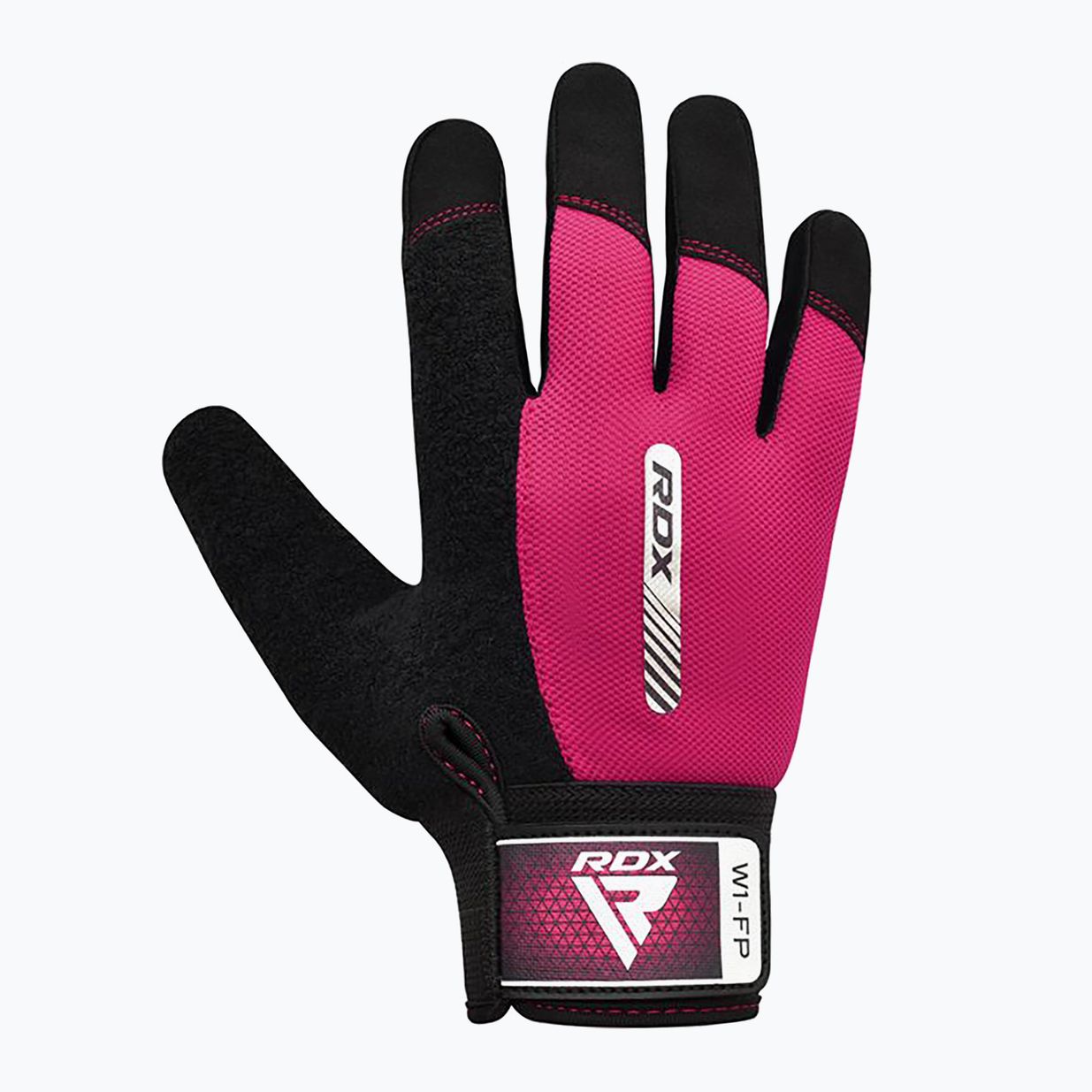 Rękawiczki treningowe RDX W1F Full Finger pink 2