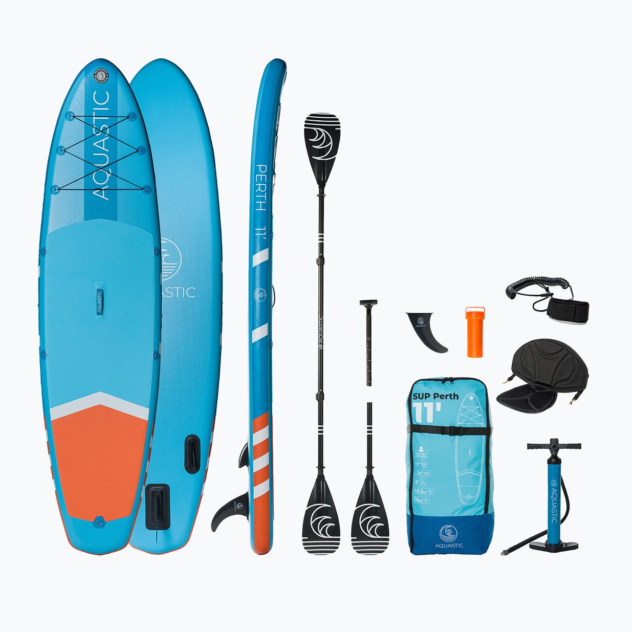 Deska SUP AQUASTIC Perth 11' allround