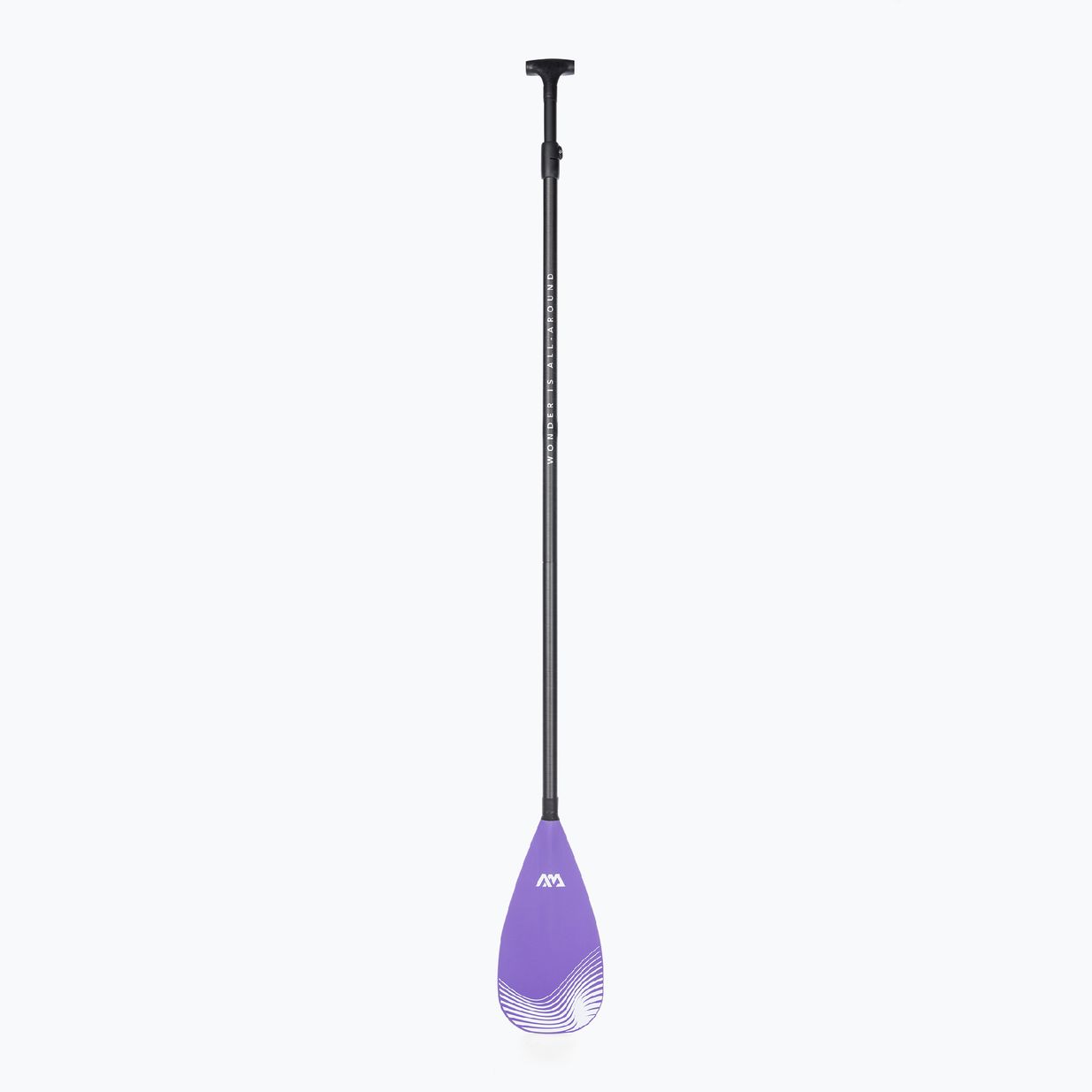 Wiosło SUP 3-częściowe Aqua Marina Pastel Adjustable Fiberglass/Carbon purple