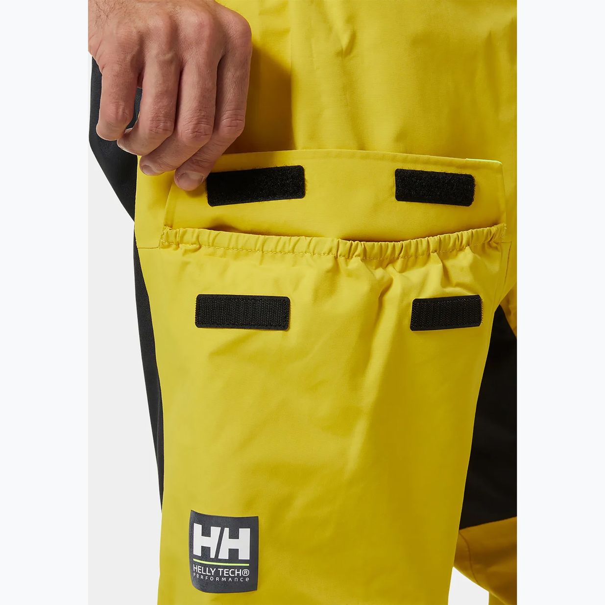 Spodnie żeglarskie męskie Helly Hansen Skagen Offshore Bib gold rush 5