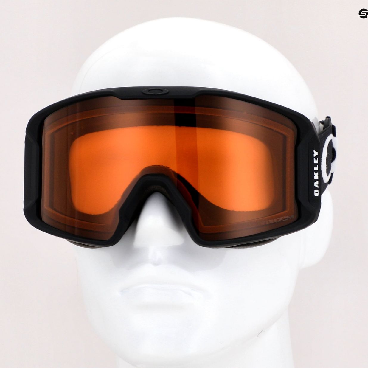 Gogle narciarskie Oakley Line Miner M matte black/prizm snow persimmon 7