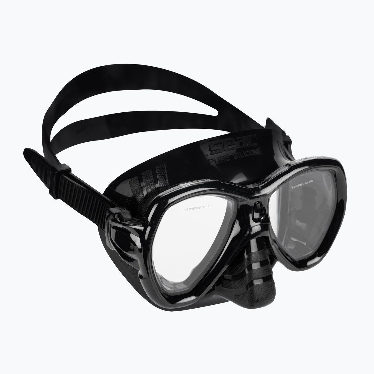 Zestaw do snorkelingu SEAC Elba black 2