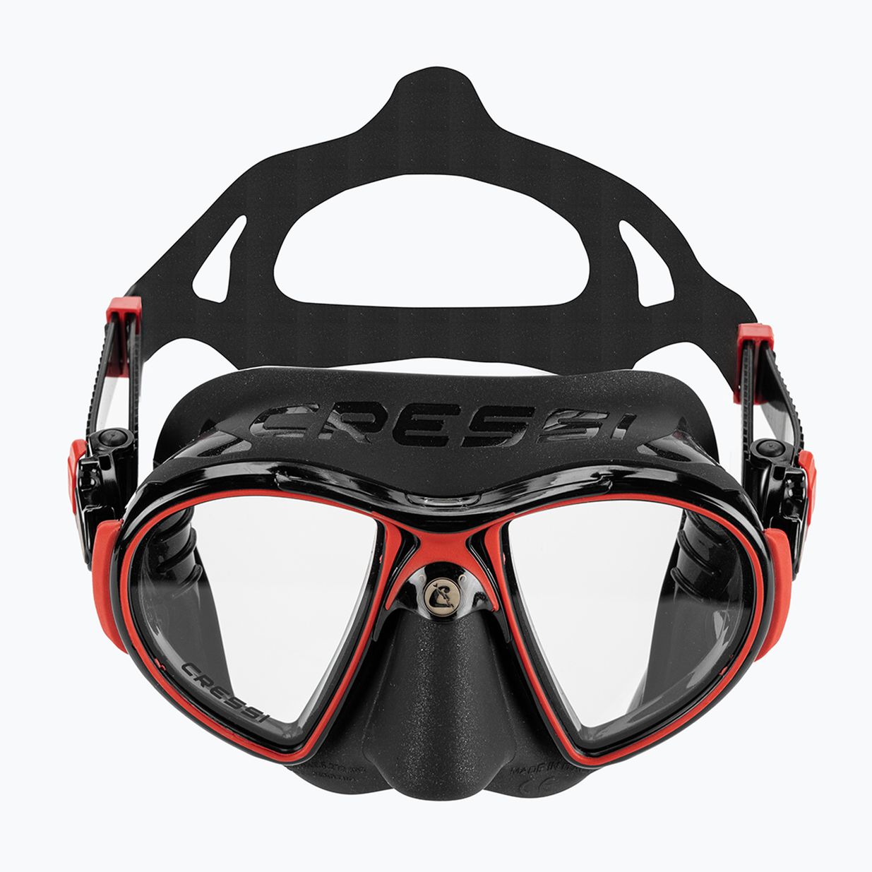 Maska do nurkowania Cressi Zeus black/red 2